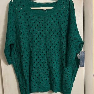 Passport Emerald Green Women's Sweater